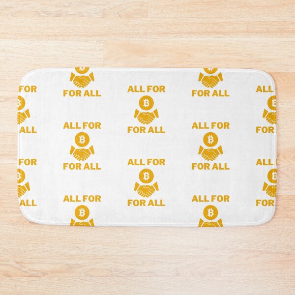 Item preview, All for Bitcoin, Bitcoin for All designed and sold by CryptoBeings.