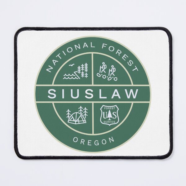 Item preview, Siuslaw National Forest Heraldic Logo designed and sold by VanyaKar.