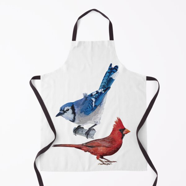 Item preview, The northern cardinal and the blue jay, designed and sold by obscurite.