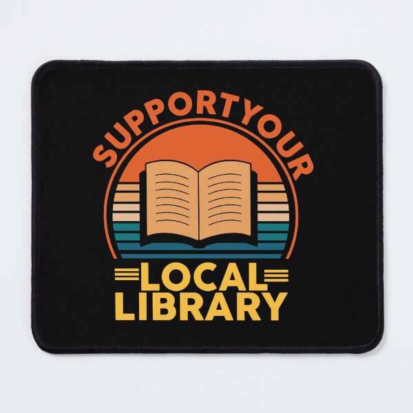 Item preview, Support your local library vintage designed and sold by AdelDa19.