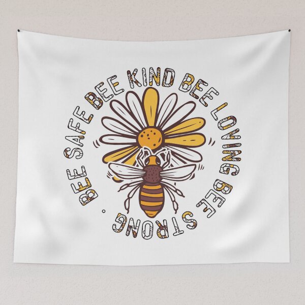 Item preview, Bee Safe Bee Kind Bee Loving Bee Strong designed and sold by kapiks.
