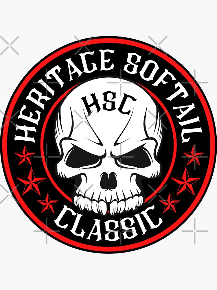 "Heritage Softail Classic Essential" Sticker for Sale by HOG Redbubble