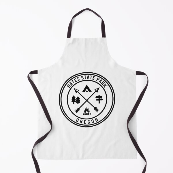 Item preview, Bates State Park Oregon BW Heraldic Logo designed and sold by VanyaKar.