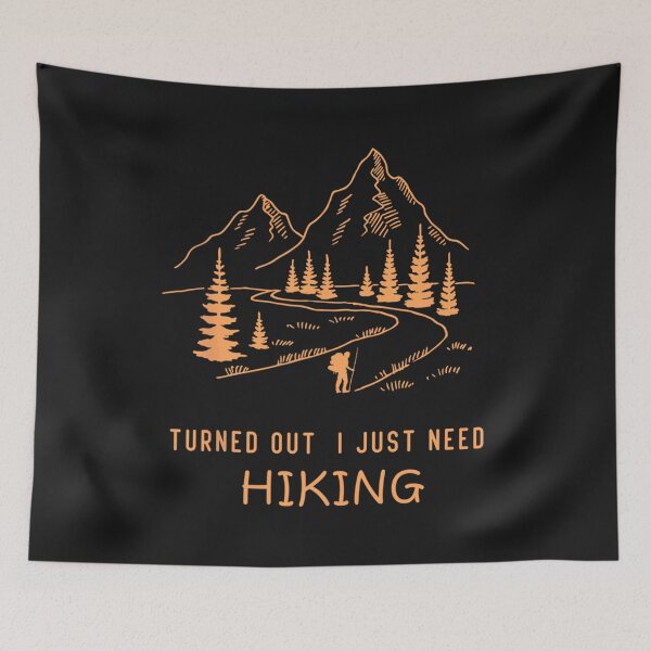 Item preview, Resultó que solo necesito senderismo, divertido entrenamiento gráfico de aventura de montaña de senderismo designed and sold by OSTONSHOP.