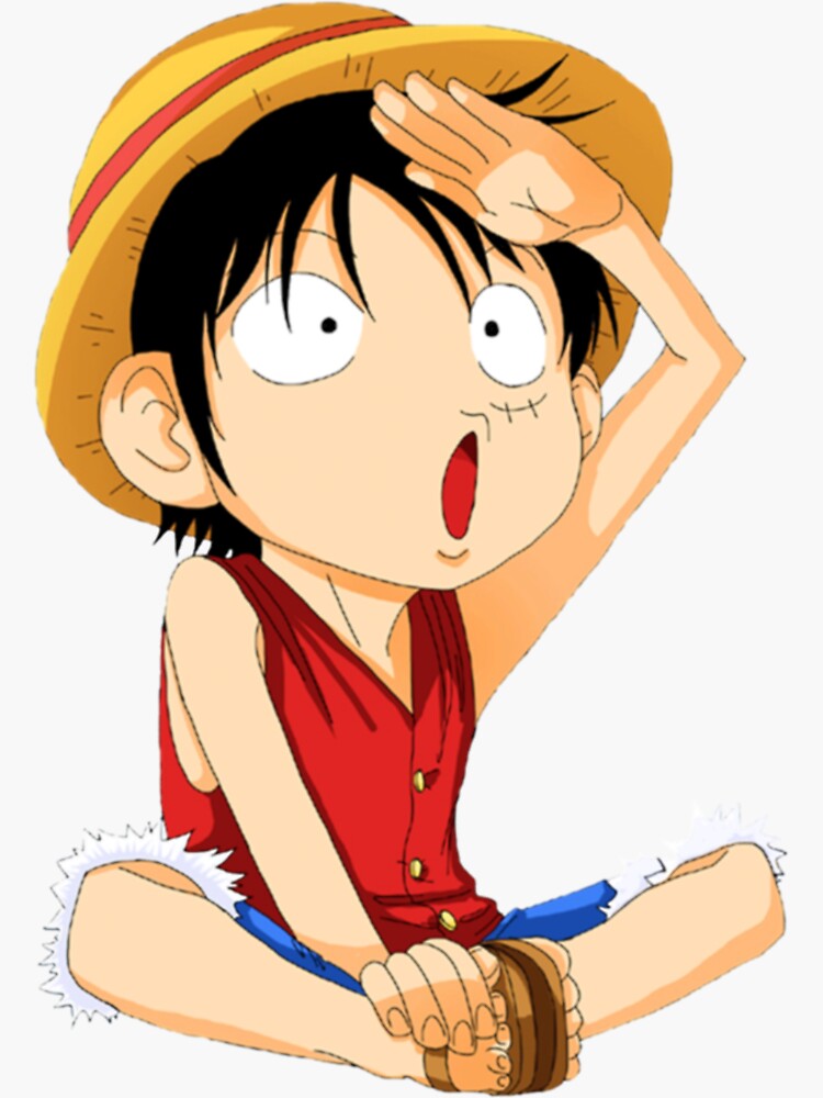 One Piece Monkey D. Luffy Chest Scar T-Shirt Essential T-Shirt Sticker for  Sale by Hendersoneuber