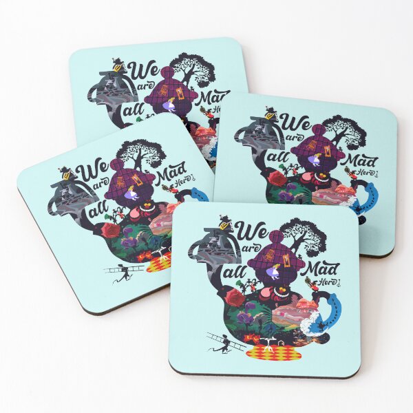 Item preview, We are all mad here! designed and sold by vanhqueiroz.