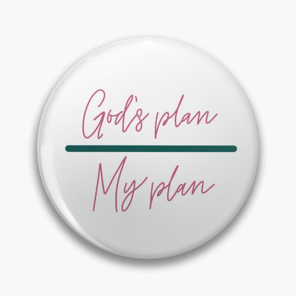 Item preview, Gods plan over my plan designed and sold by Konakayla.