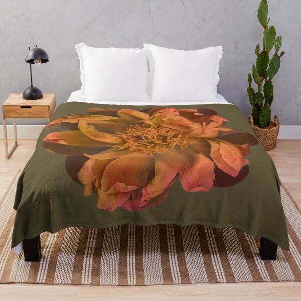 Item preview, Golden peony flower designed and sold by Kabira77.