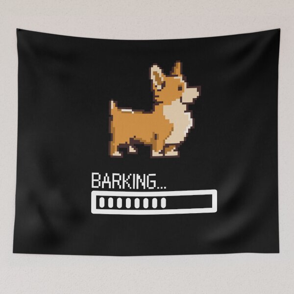 Item preview, Corgi bark loading, barking dog corgie  designed and sold by T-Look.