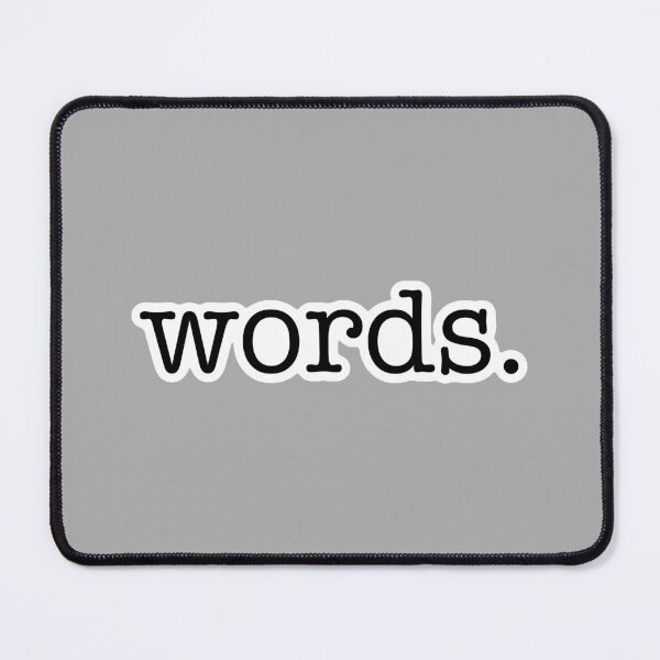 Item preview, words sticker designed and sold by laurenmckenz123.