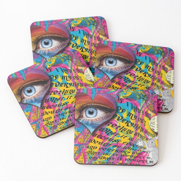 Item preview, Alice in Wonderland inspired montage designed and sold by KVDcreations.