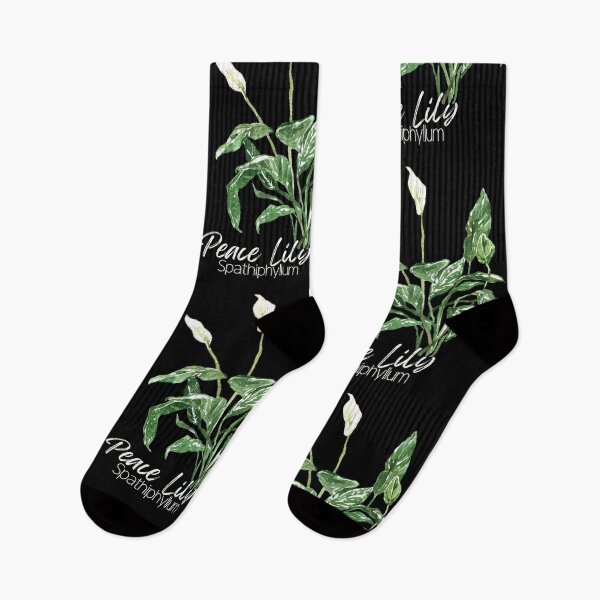 Item preview, Peace Lily Spathiphyllum House Plant Green Design designed and sold by EarthArtDesigns.