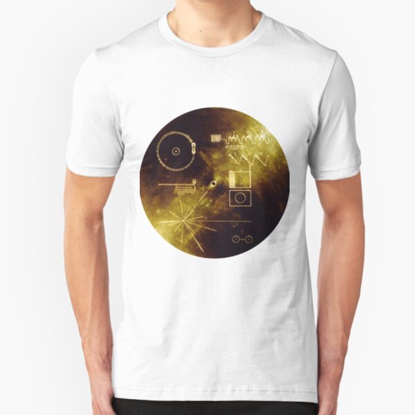 The Voyager Golden Record! Slim Fit T-Shirt