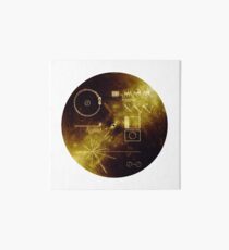 The Voyager Golden Record! Art Board