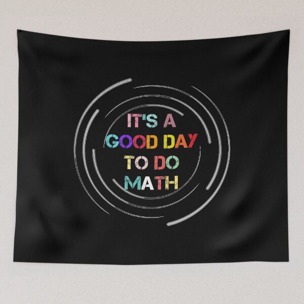 Item preview, it's a good day to do math  designed and sold by rachidhaz.