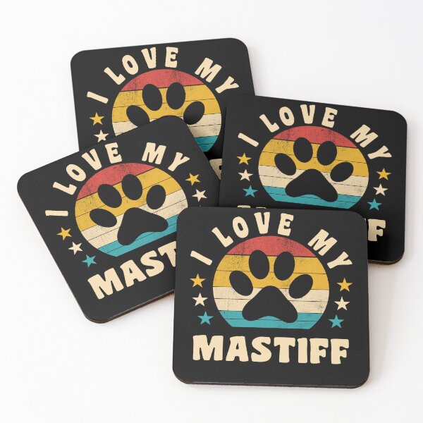 Item preview, dog meme,i love my mastiff funny dogs quotes for dog lover designed and sold by randomdogshirt.