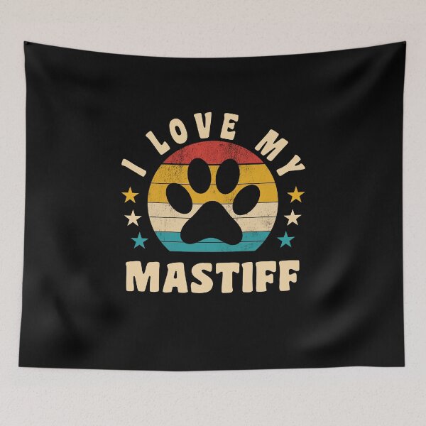 Item preview, dog meme,i love my mastiff funny dogs quotes for dog lover designed and sold by randomdogshirt.