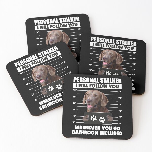 Item preview, Funny Chesapeake Bay Retriever Puppy Sayings, Personal Stalker Dog, Chesapeake Bay Retriever, Chesapeake Bay Retriever Owner Gifts designed and sold by PRINTED ..