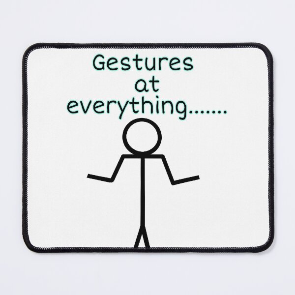 Item preview, Gestures at everything  designed and sold by RetroPalmTree.