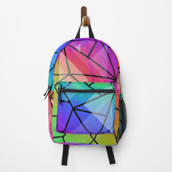 Item preview, Rainbow Triangle Geometric Pattern designed and sold by FlakeyBiscuit3.