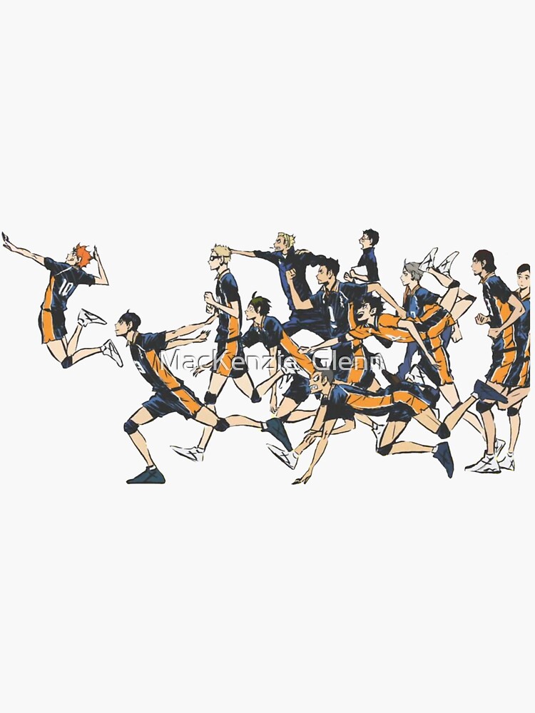 Karasuno - Haikyuu !! von draweedraws