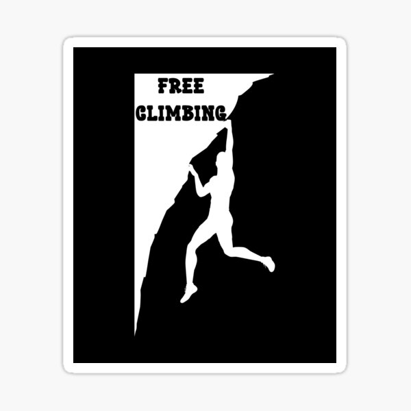" ROCK CLIMBING,I WOULD FREE CLIMBING" Sticker for Sale by Affyboss6