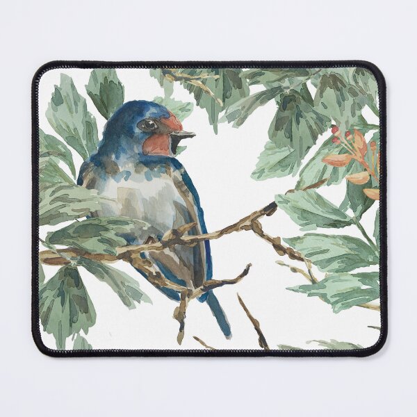 Item preview, Watercolor Barn Swallow  designed and sold by InkLayer.