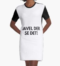 Kristiansand - Javel der se det! Graphic T-Shirt Dress