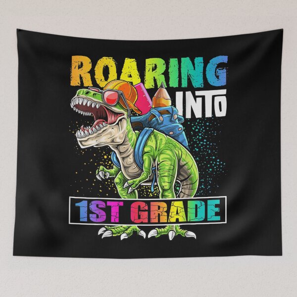 Item preview, Im Ready To Crush 1st Grade T Rex Dinosaur Back to School For Boys  designed and sold by anes18.