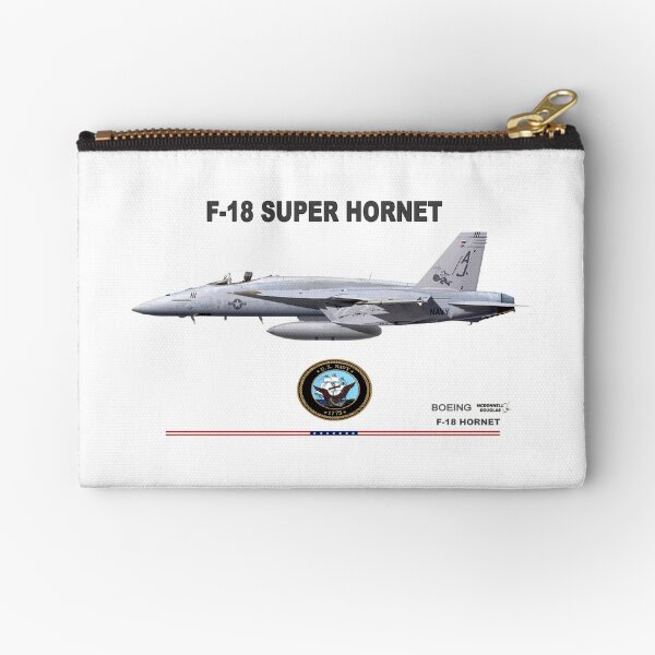 F/A-18 Hornet Zipper Pouch