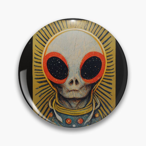 Aperçu de l'œuvre Horreur extraterrestre, surréalisme rétro occulte créée et vendue par MoreMachine.