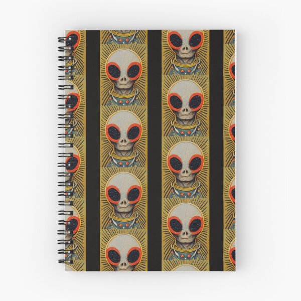Artikelvorschau, Alien-Horror, okkulter Retro-Surrealismus entworfen und verkauft von MoreMachine.