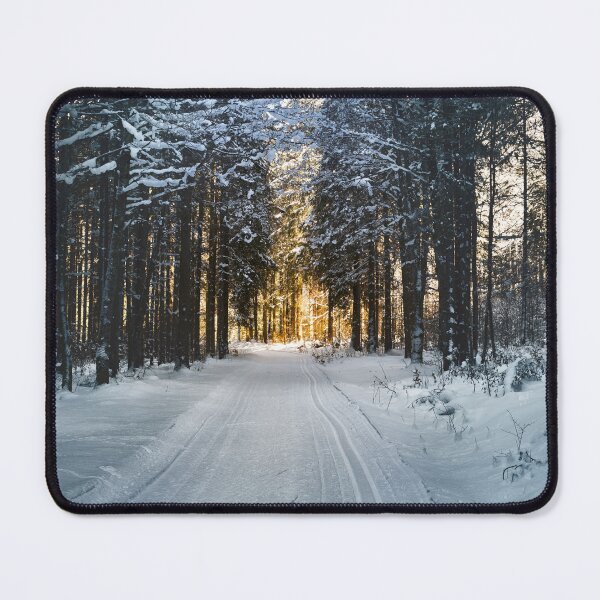 Item preview, Tree Lined Snowy Road designed and sold by Taceo10.
