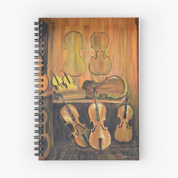 Item preview, Oil Painting - Cello Maker's  Workshop 12" x 16" designed and sold by Igor Pozdnyakov.