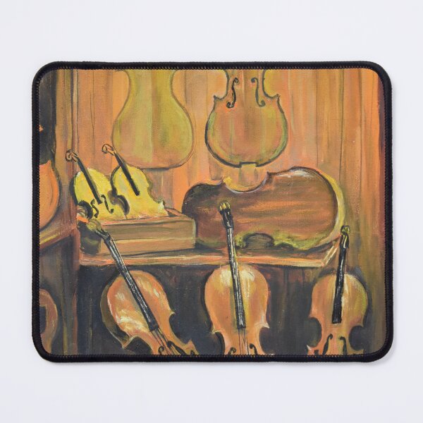 Item preview, Oil Painting - Cello Maker's  Workshop 12" x 16" designed and sold by Igor Pozdnyakov.