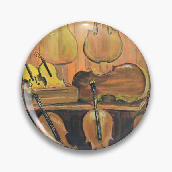 Item preview, Oil Painting - Cello Maker's  Workshop 12" x 16" designed and sold by Igor Pozdnyakov.