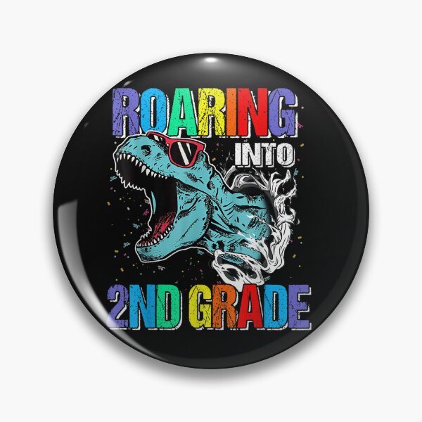 Item preview, Roaring Into 2nd Grade Dinosaur T Rex Back to School Boys Gift designed and sold by anes18.