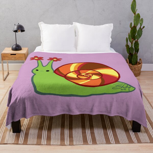 Item preview, Retro Autumn Swirl Snail designed and sold by biimyselfandi.
