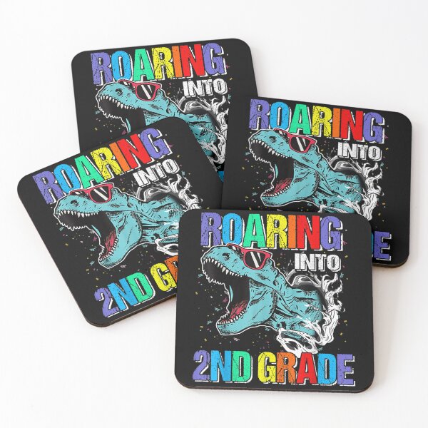 Item preview, Roaring Into 2nd Grade Dinosaur T Rex Back to School Boys Gift designed and sold by anes18.