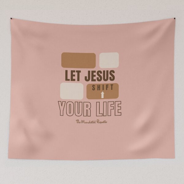 Item preview, Let Jesus Shift Your Life - Salmon designed and sold by TheReporter1.