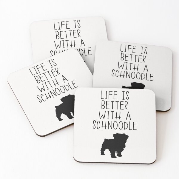 Item preview, Life Is Better With A Schnoodle designed and sold by kindxinn.