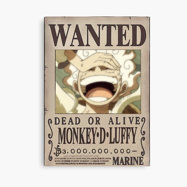 ONE PIECE WANTED POSTER Monkey D Luffy OFFICIAL MUGIWARA STORE LIMITED  Japan JP