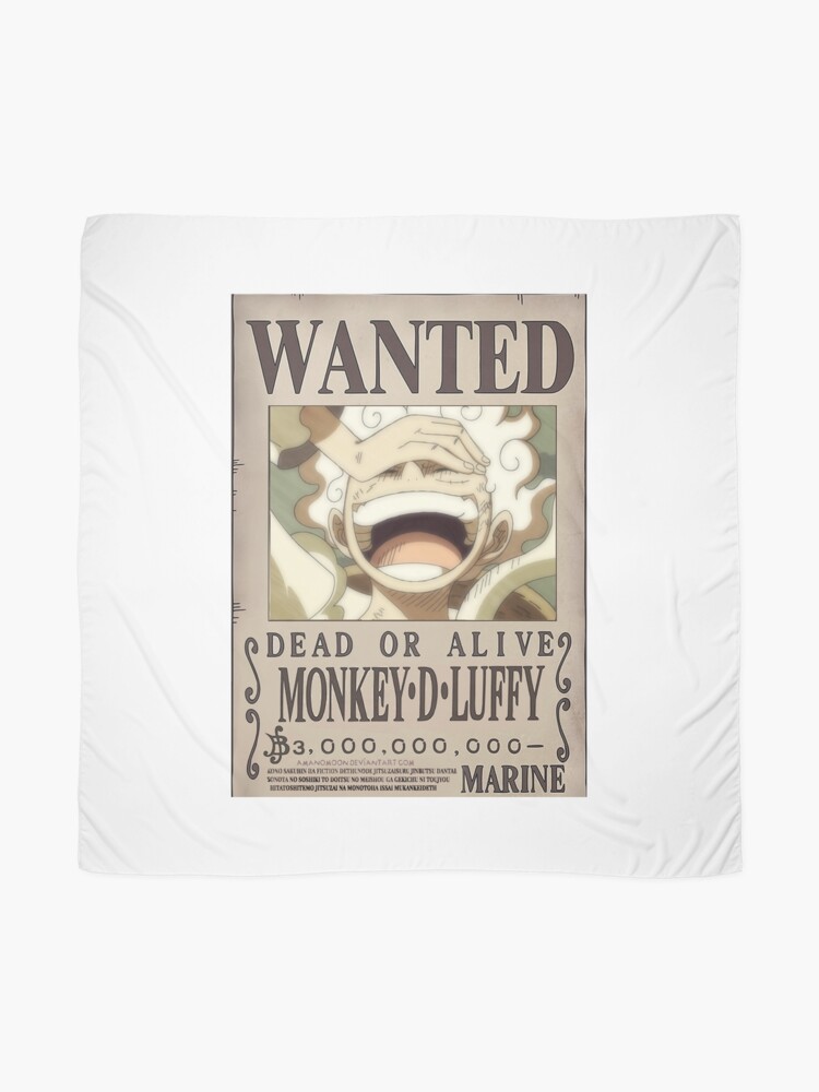 Monkey D Luffy Gear 5 Nika Wanted Bounty Poster by Amanomoon