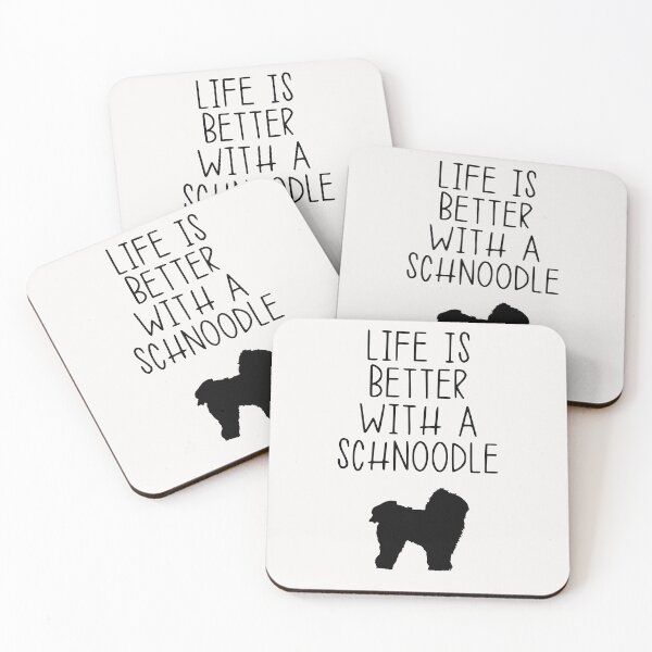 Item preview, Life Is Better With A Schnoodle designed and sold by kindxinn.