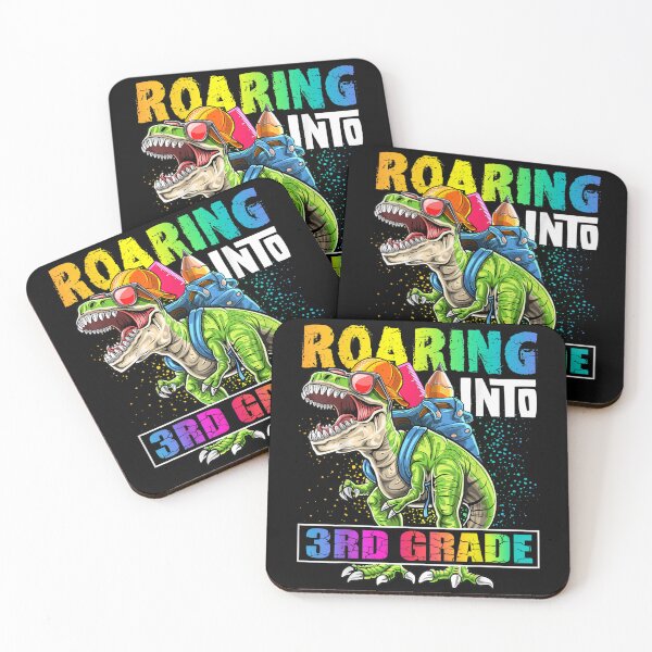 Item preview, Roaring Into 3rd Grade Dinosaur T Rex Back to School Boys Gift designed and sold by anes18.