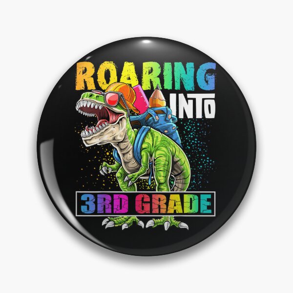 Item preview, Roaring Into 3rd Grade Dinosaur T Rex Back to School Boys Gift designed and sold by anes18.