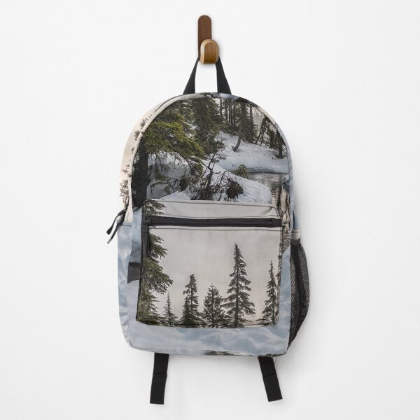 Item preview, Creek Running Through A Snowy Pine Forest designed and sold by Taceo10.
