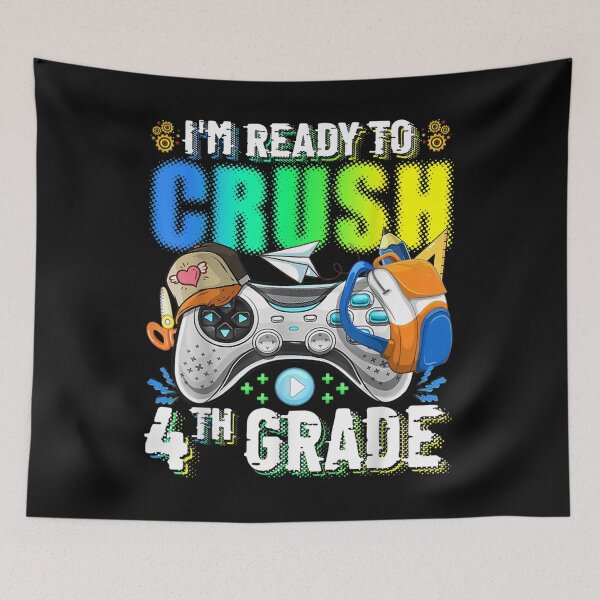 Item preview, Im Ready To Crush 4th Grade Back to School Gift For Boys designed and sold by anes18.