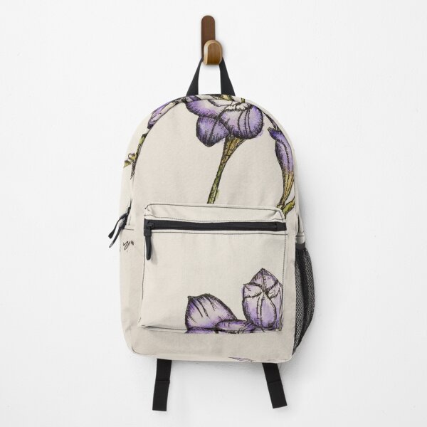 Item preview, Purple Freesia Watercolour Painting designed and sold by Monika's Painting.