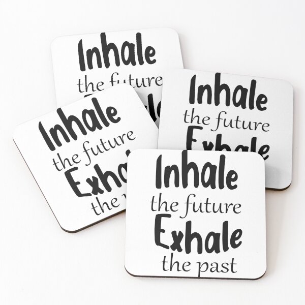 Item preview, INHALE THE FUTURE EXHALE THE PAST designed and sold by QasimShah.